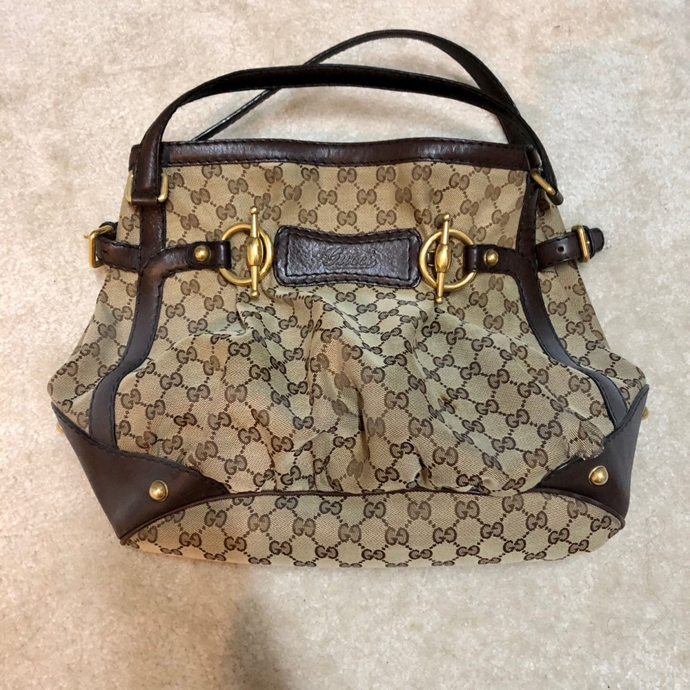 Authentic Gucci Monogram Bag